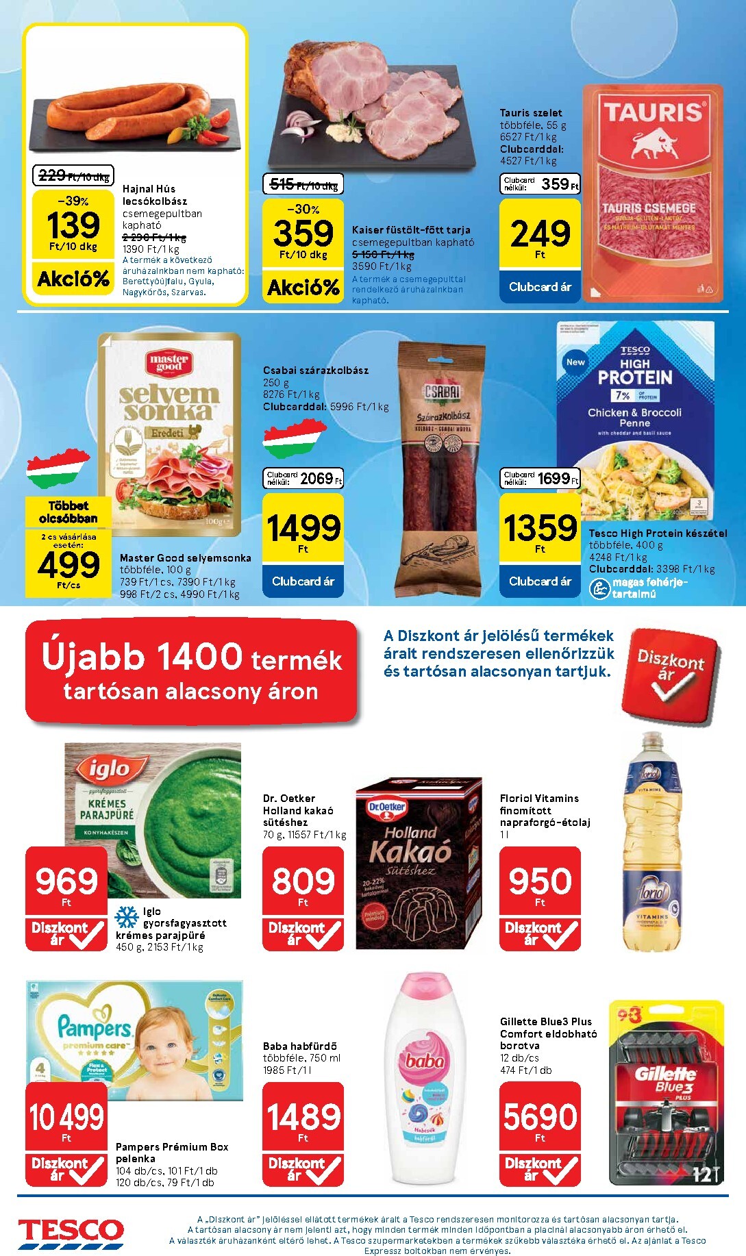 tesco - A jövőbeli Tesco akciós újság csütörtöktől 2026.10.08.-tól szerdától 2026.10.14.-ig érvényes. - page: 4