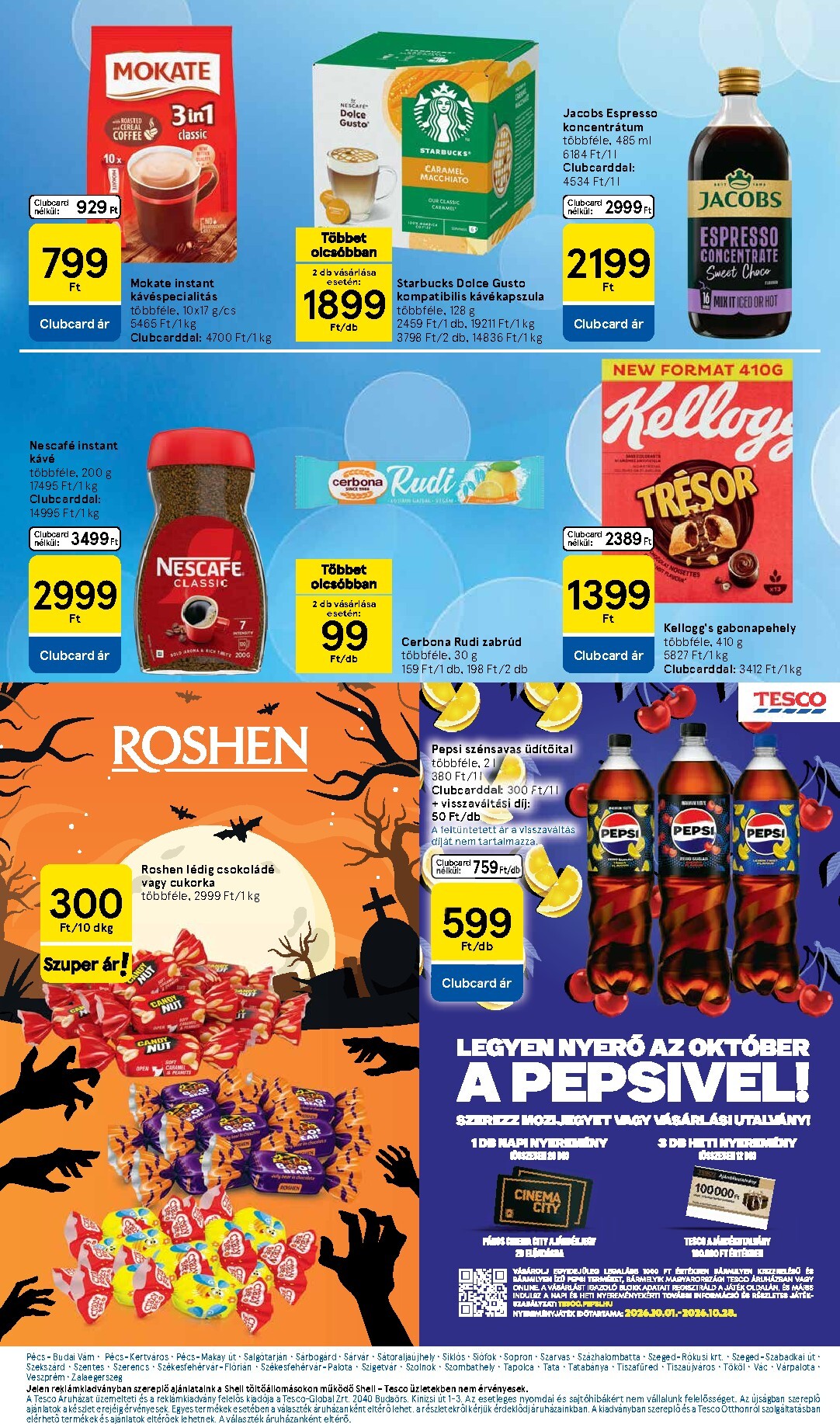 tesco - A jövőbeli Tesco akciós újság csütörtöktől 2026.10.08.-tól szerdától 2026.10.14.-ig érvényes. - page: 25