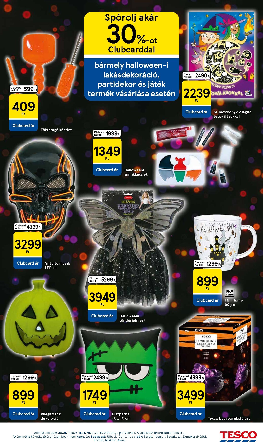 tesco - A jövőbeli Tesco akciós újság csütörtöktől 2026.10.15.-tól szerdától 2026.10.21.-ig érvényes. - page: 11
