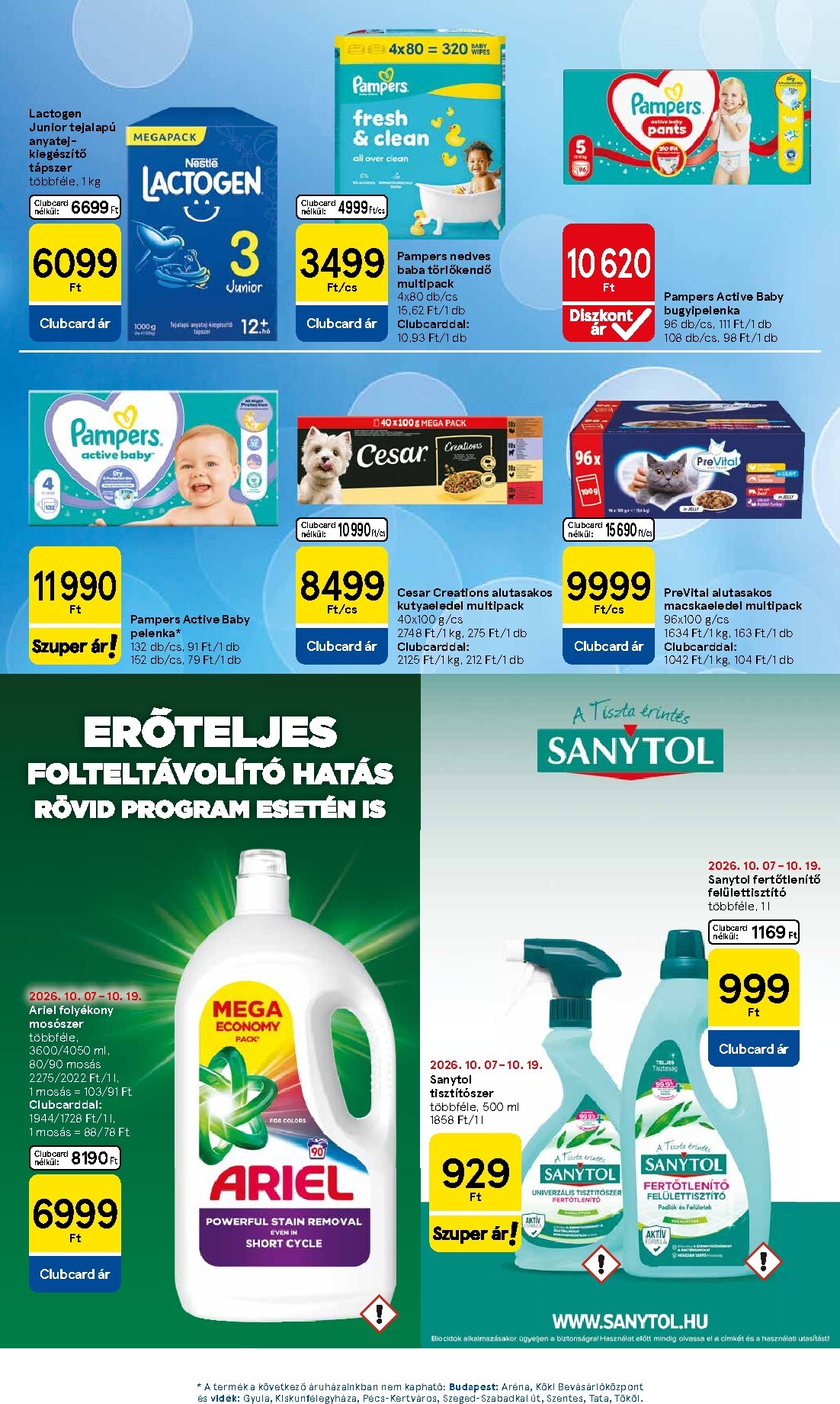 tesco - A jövőbeli Tesco akciós újság csütörtöktől 2026.10.15.-tól szerdától 2026.10.21.-ig érvényes. - page: 23