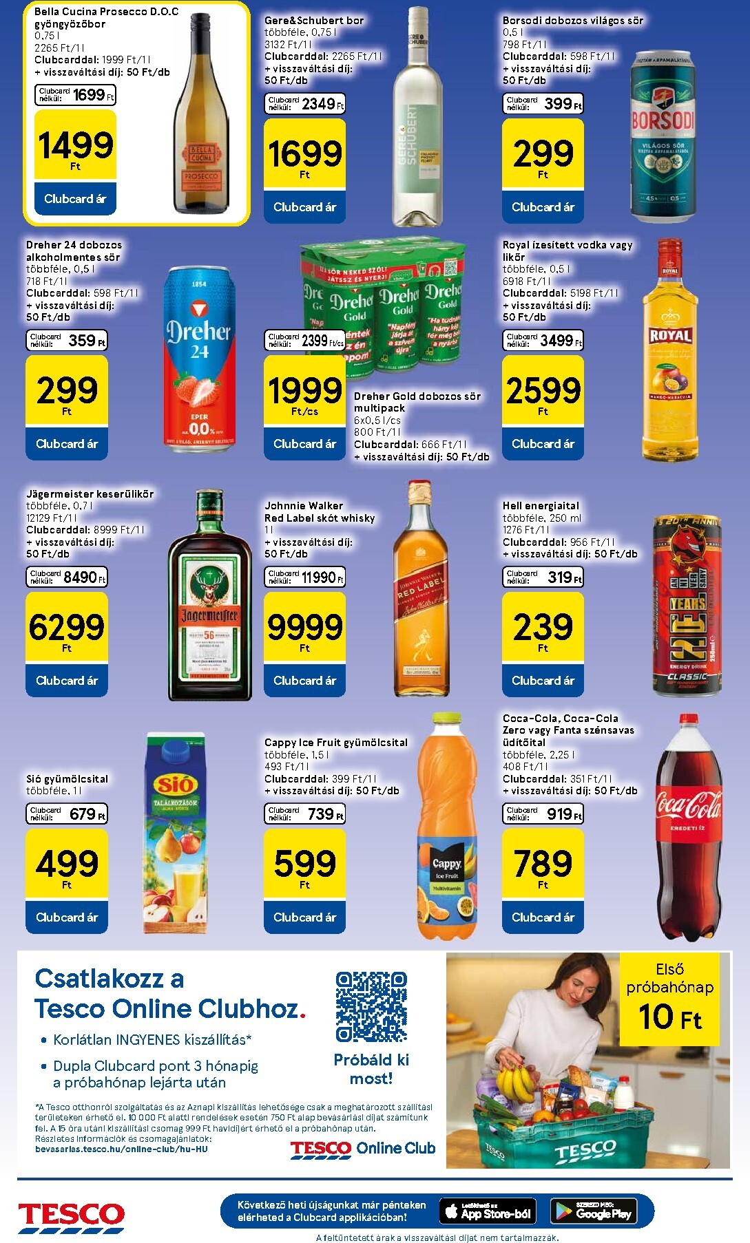 tesco - A jövőbeli Tesco akciós újság csütörtöktől 2026.10.15.-tól szerdától 2026.10.21.-ig érvényes. - page: 6