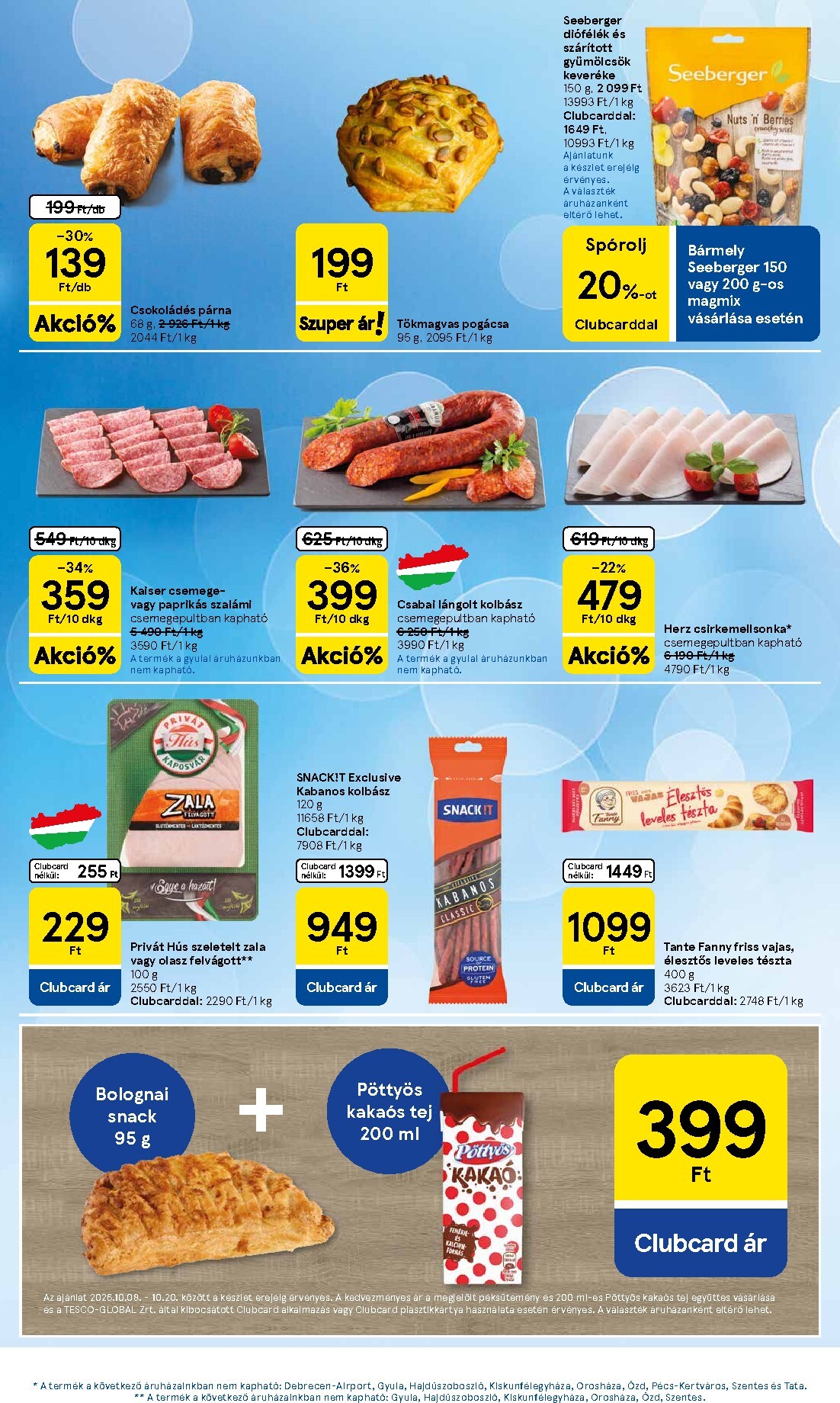 tesco - A jövőbeli Tesco akciós újság csütörtöktől 2026.10.15.-tól szerdától 2026.10.21.-ig érvényes. - page: 13