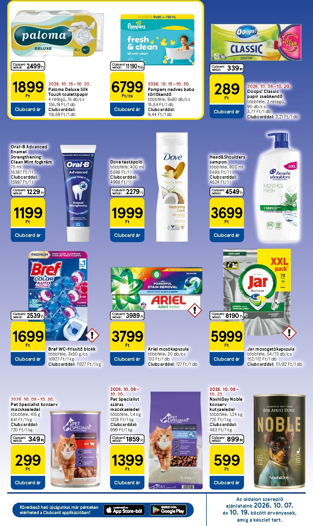 tesco - A jövőbeli Tesco akciós újság csütörtöktől 2026.10.15.-tól szerdától 2026.10.21.-ig érvényes. - page: 7
