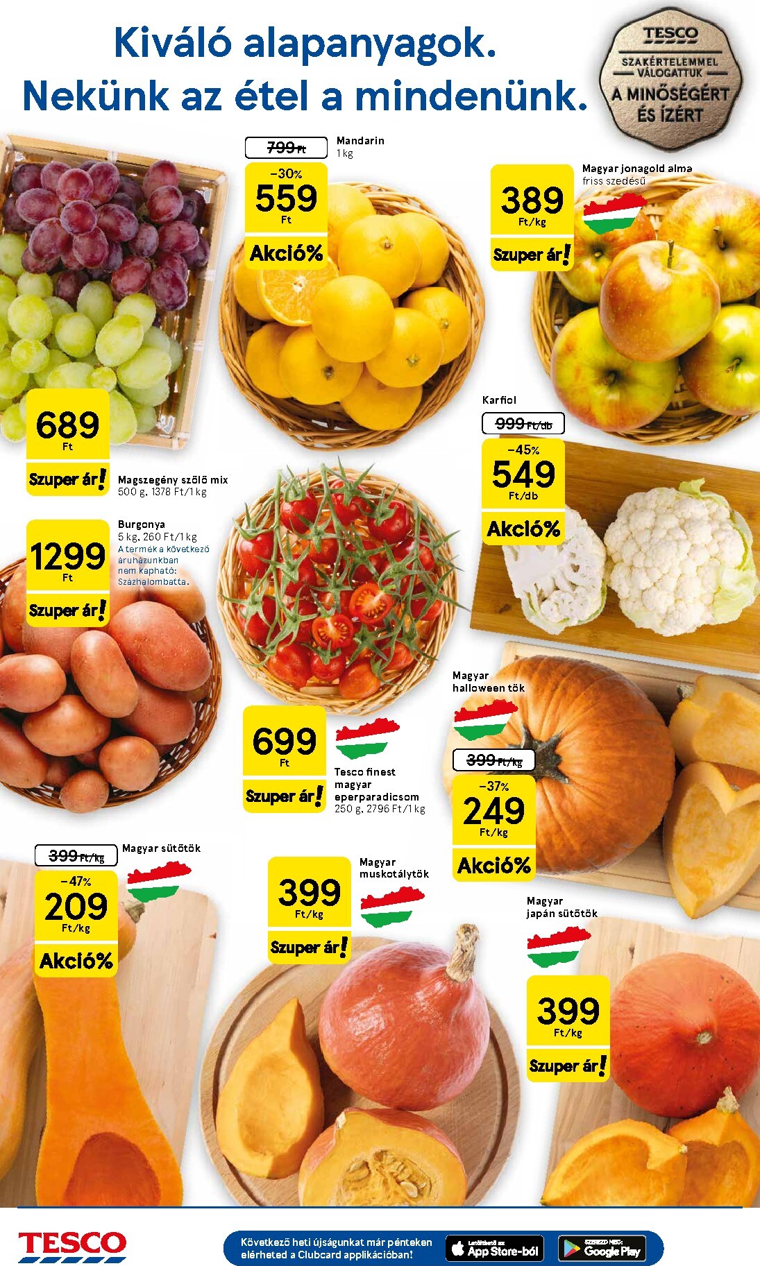 tesco - A jövőbeli Tesco akciós újság csütörtöktől 2026.10.15.-tól szerdától 2026.10.21.-ig érvényes. - page: 2