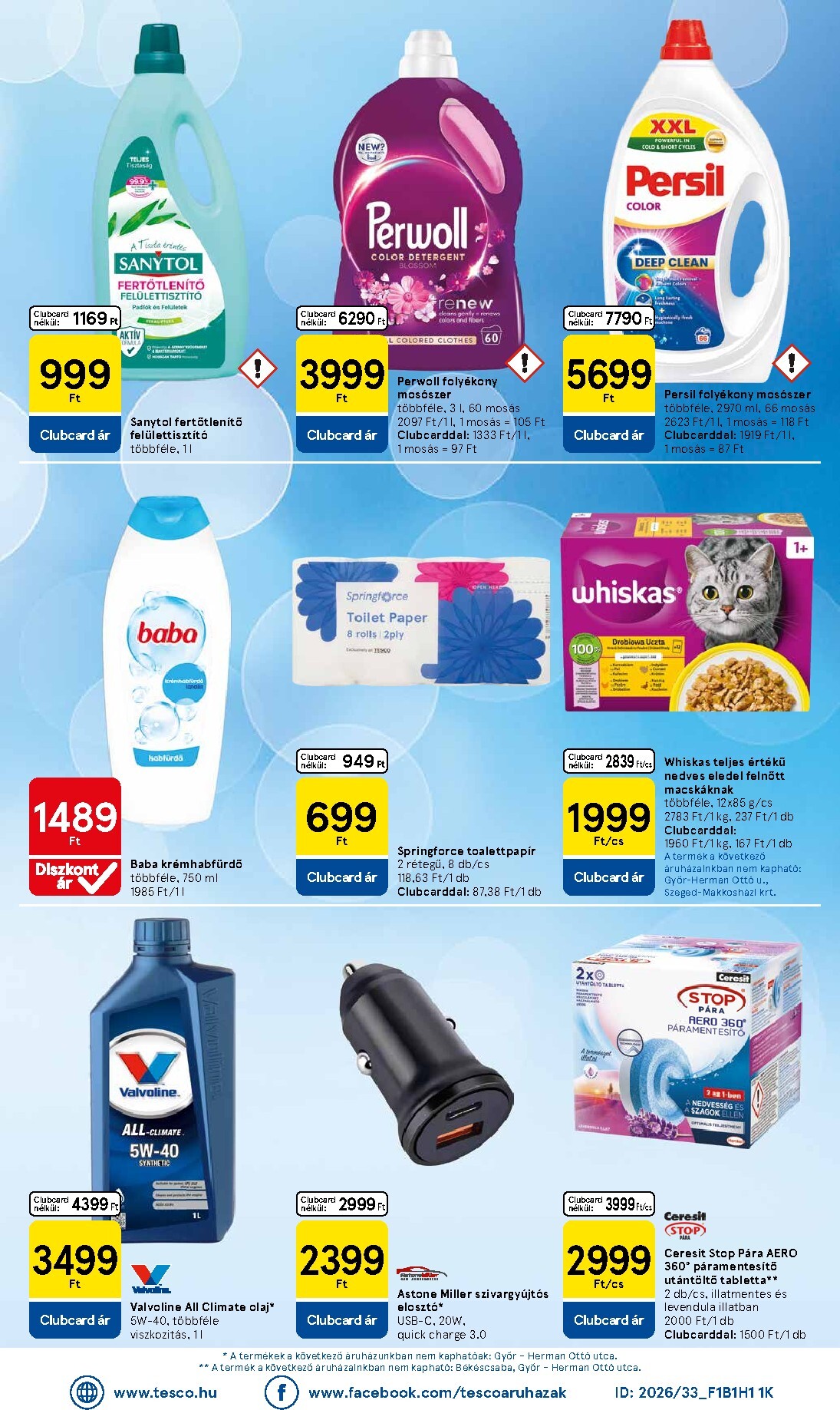 tesco - A jövőbeli Tesco szupermarket akciós újság csütörtöktől 2026.10.15.-tól szerdától 2026.10.21.-ig érvényes. - page: 8