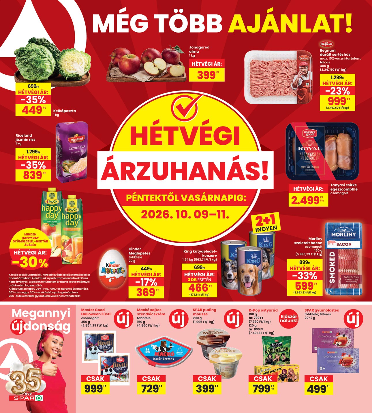 spar - INTERSPAR hirdetmény a következő hétre csütörtöktől 2026.10.08.-tól szerdától 2026.10.14.-ig - page: 24