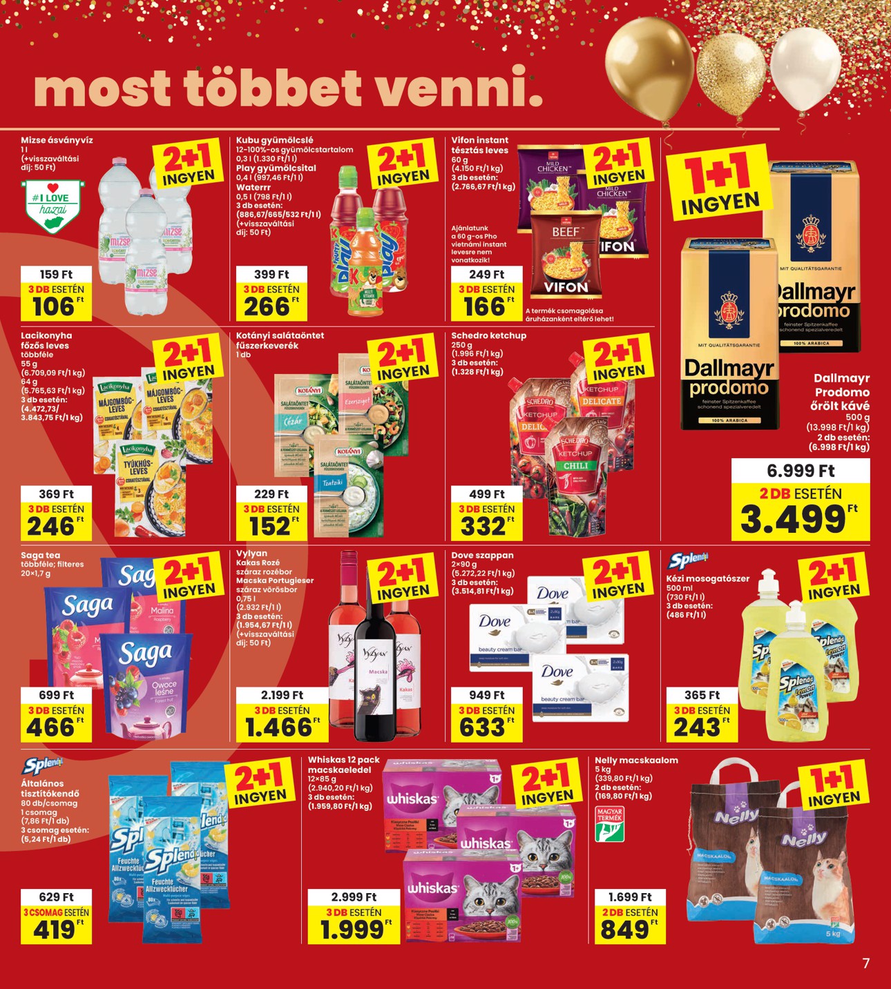 spar - INTERSPAR hirdetmény a következő hétre csütörtöktől 2026.10.08.-tól szerdától 2026.10.14.-ig - page: 7