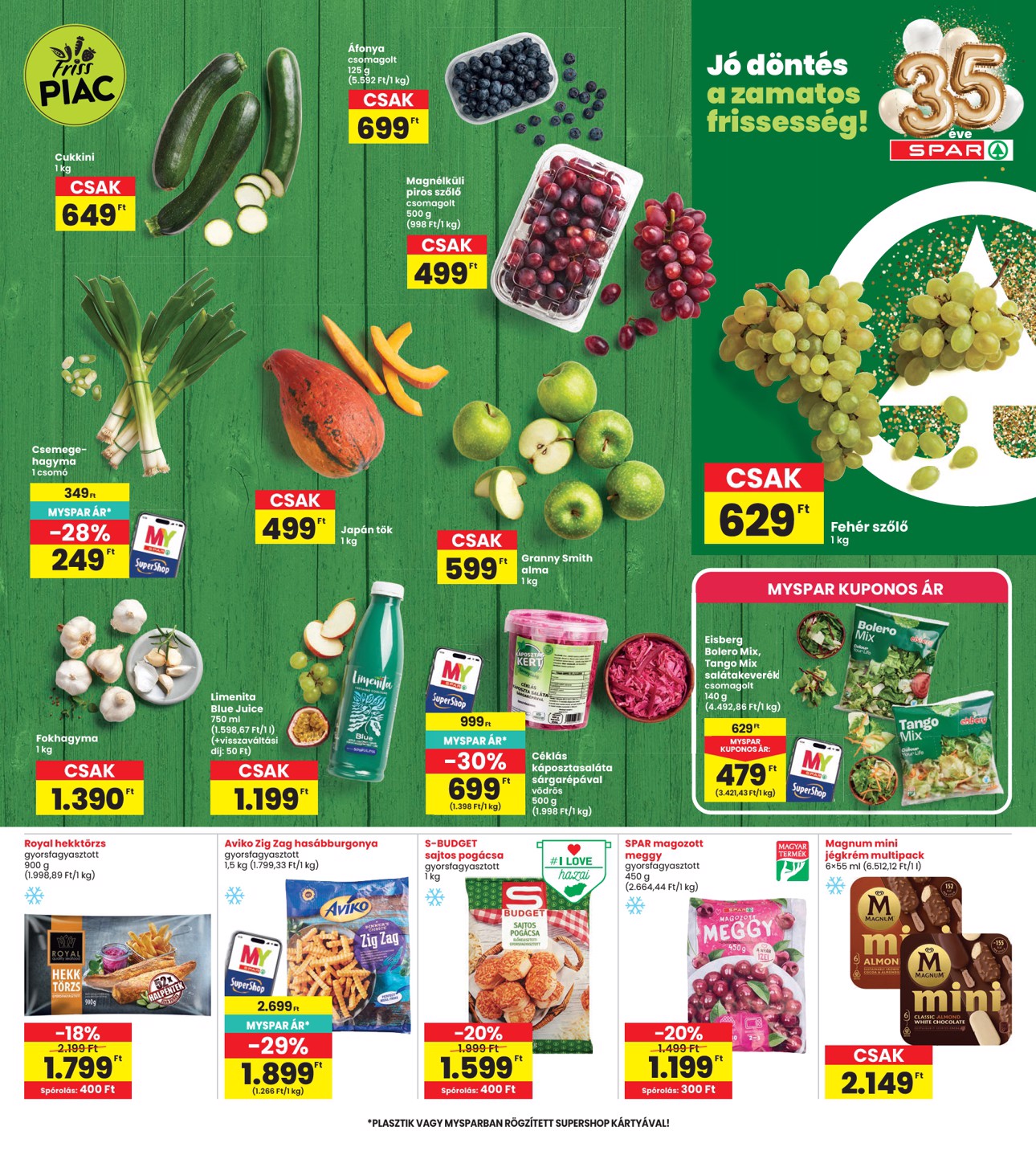 spar - Aktuális INTERSPAR szórólap érvényes csütörtöktől 2026.10.01.-től szerdától 2026.10.07.-ig - page: 19