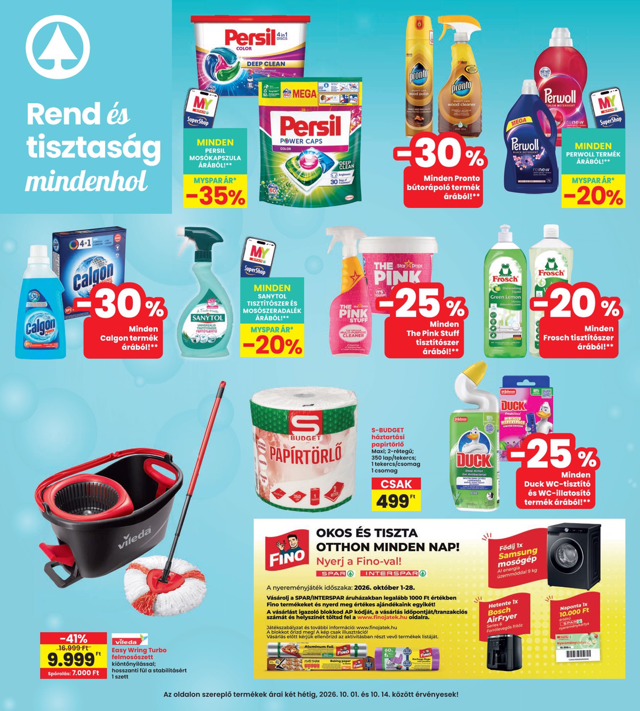 spar - Aktuális INTERSPAR szórólap érvényes csütörtöktől 2026.10.01.-től szerdától 2026.10.07.-ig - page: 34