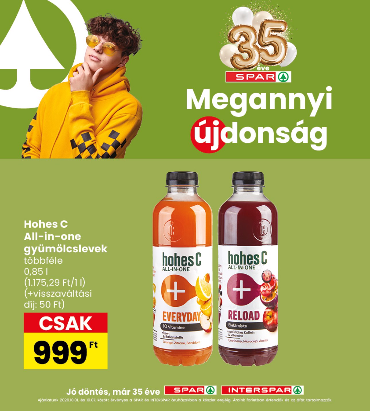 spar - Aktuális INTERSPAR szórólap érvényes csütörtöktől 2026.10.01.-től szerdától 2026.10.07.-ig - page: 8