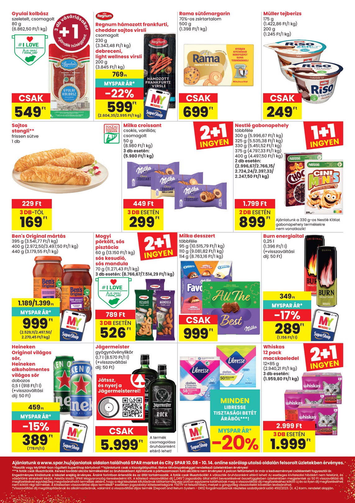 spar - SPAR - Market, City hirdetmény a következő hétre csütörtöktől 2026.10.08.-tól szerdától 2026.10.14.-ig - page: 2
