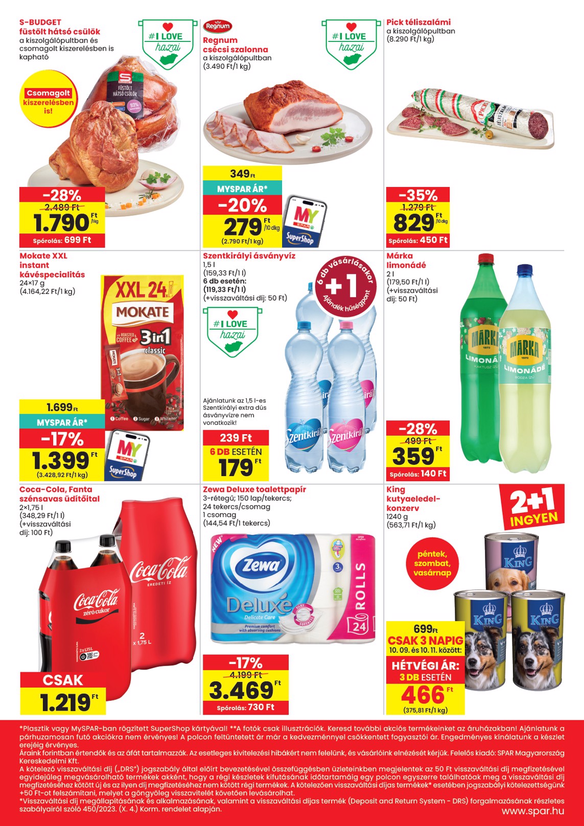 spar - Aktuális SPAR - Nagykapornak, Zalalovő szórólap szórólap érvényes csütörtöktől 2026.10.08.-től szerdától 2026.10.14.-ig - page: 2