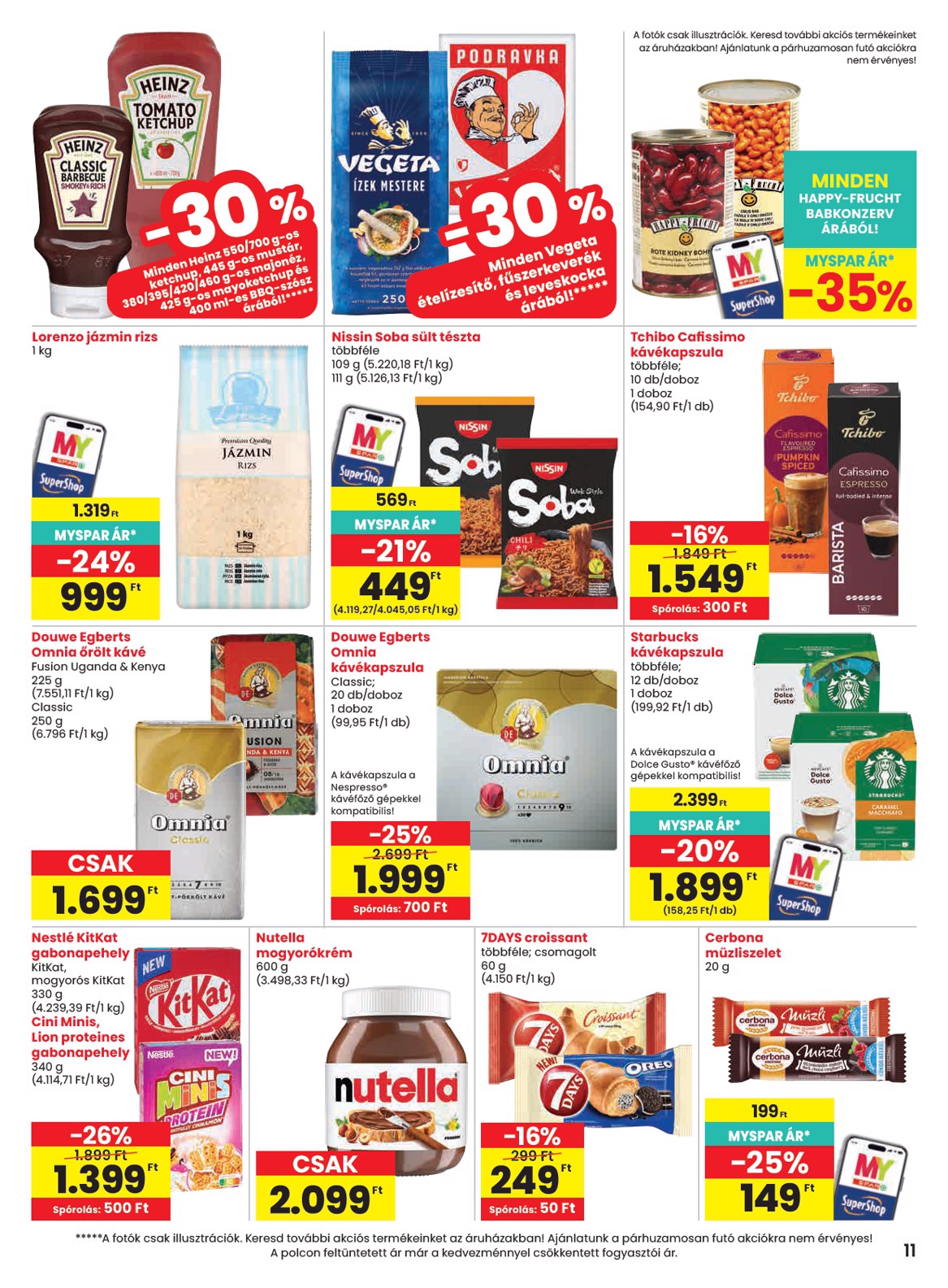spar - SPAR hirdetmény a következő hétre csütörtöktől 2026.10.15.-tól szerdától 2026.10.21.-ig - page: 11