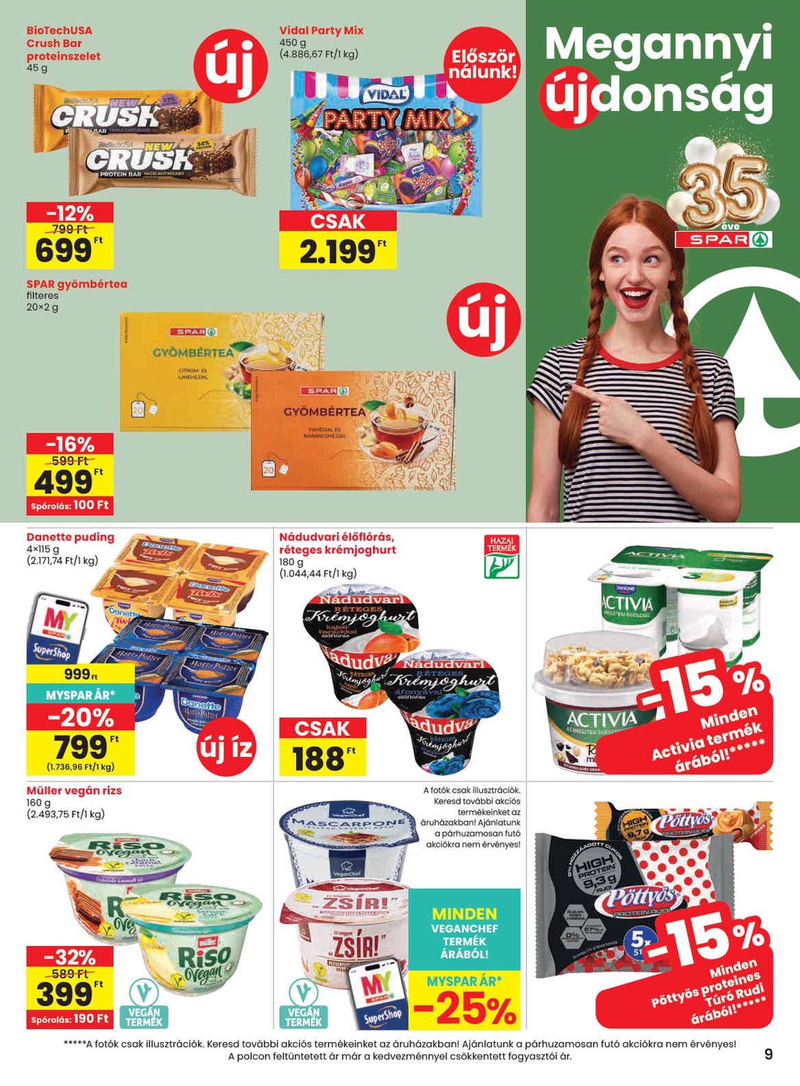 spar - SPAR hirdetmény a következő hétre csütörtöktől 2026.10.15.-tól szerdától 2026.10.21.-ig - page: 9