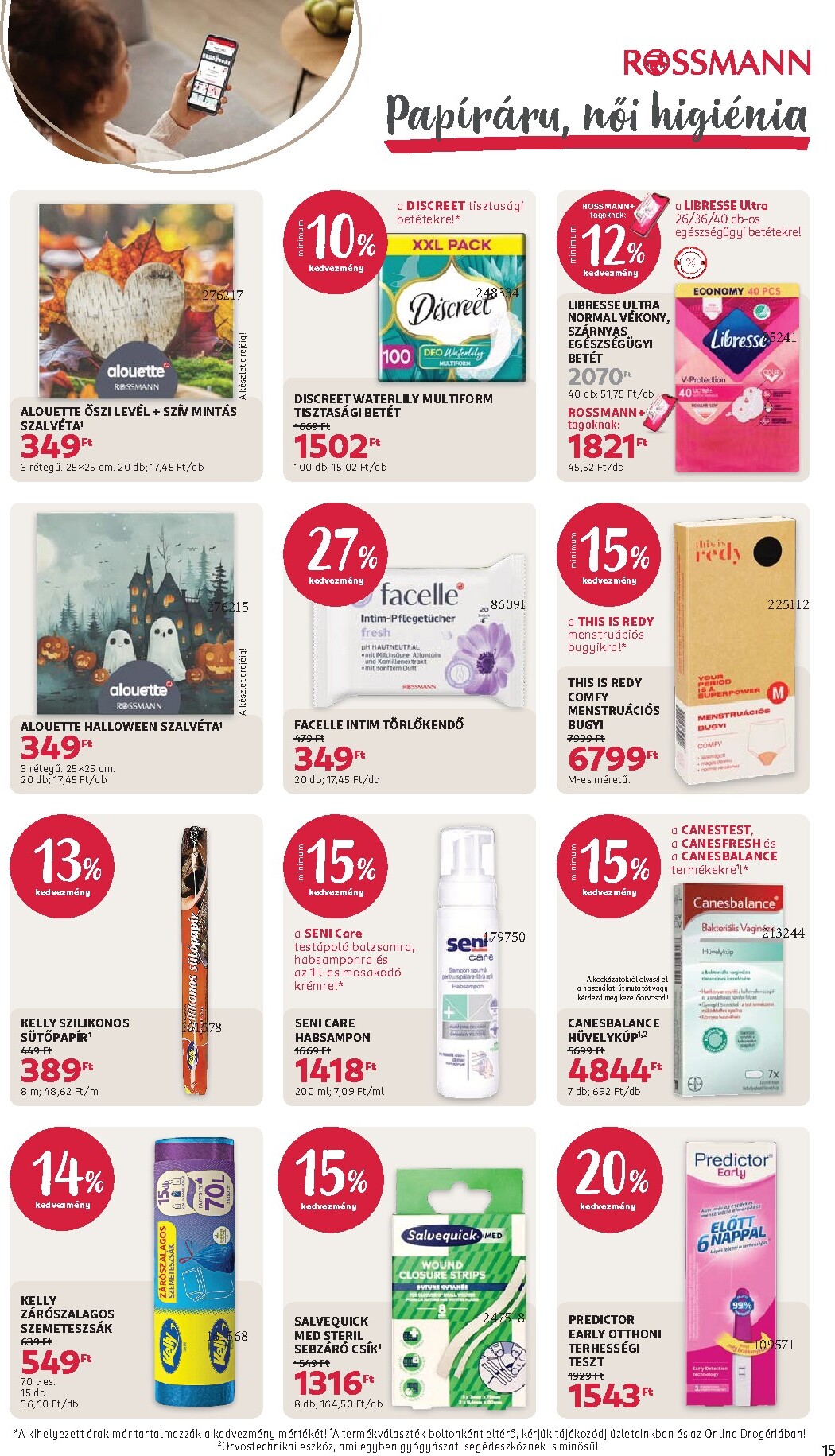 rossmann - Rossmann hirdetmény a következő hétre hétfőtől 2026.10.05.-tól péntektől 2026.10.09.-ig - page: 17