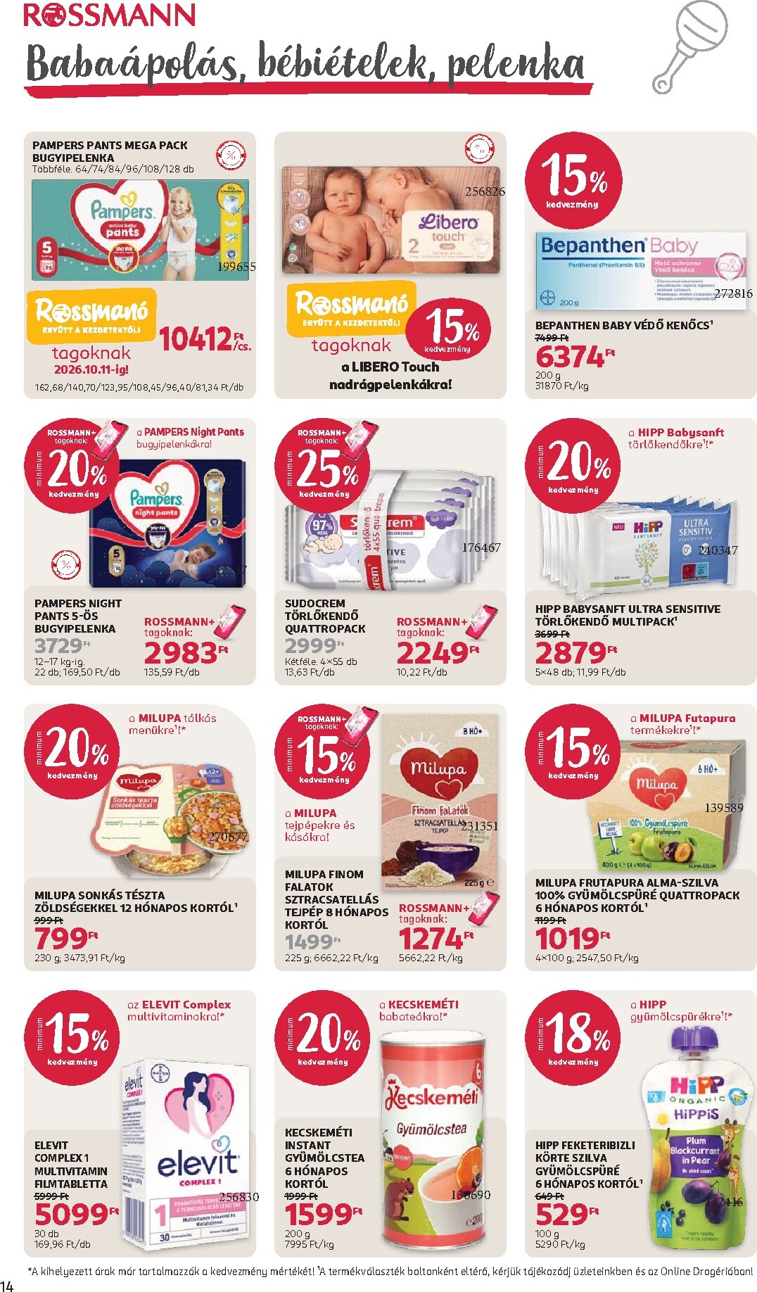 rossmann - Rossmann hirdetmény a következő hétre hétfőtől 2026.10.05.-tól péntektől 2026.10.09.-ig - page: 16