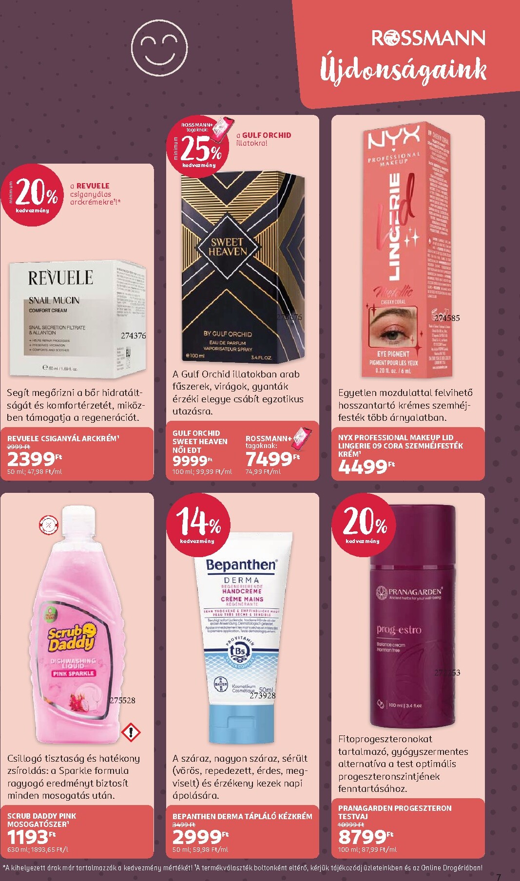 rossmann - Rossmann hirdetmény a következő hétre hétfőtől 2026.10.05.-tól péntektől 2026.10.09.-ig - page: 7