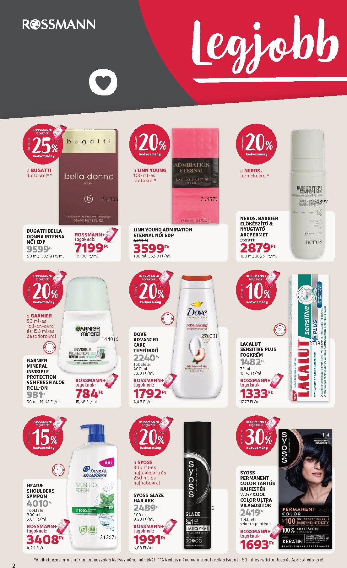 rossmann - Rossmann hirdetmény a következő hétre hétfőtől 2026.10.05.-tól péntektől 2026.10.09.-ig - page: 2