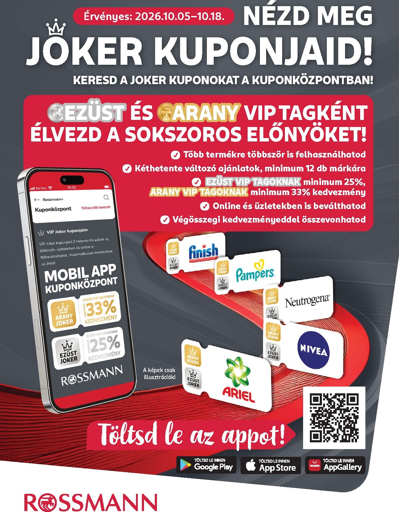 rossmann - Rossmann - Kuponjaid hirdetmény a következő hétre hétfőtől 2026.10.05.-tól vasárnaptól 2026.10.18.-ig