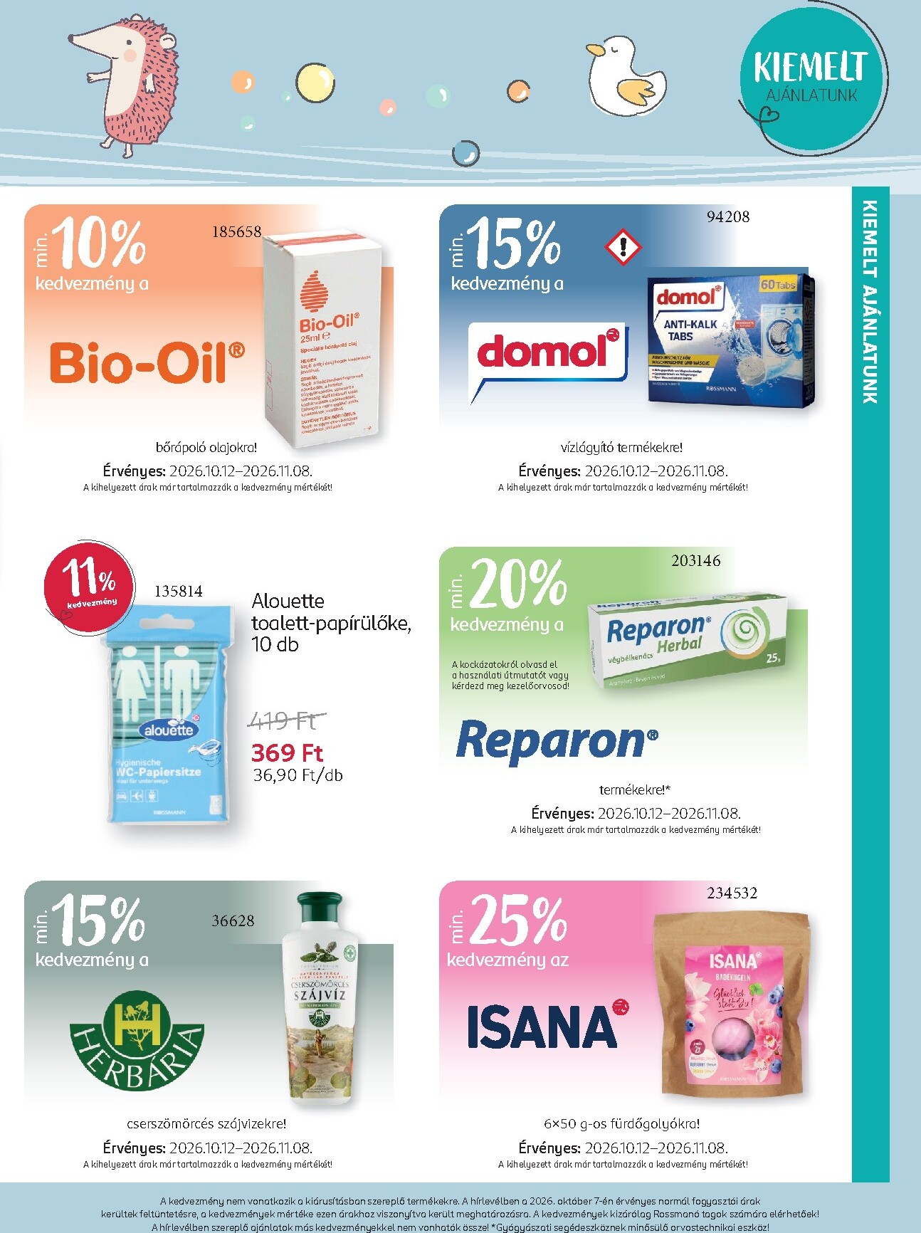 rossmann - Rossmann - Babaprogram hirdetmény a következő hétre hétfőtől 2026.10.12.-tól vasárnaptól 2026.11.08.-ig - page: 5