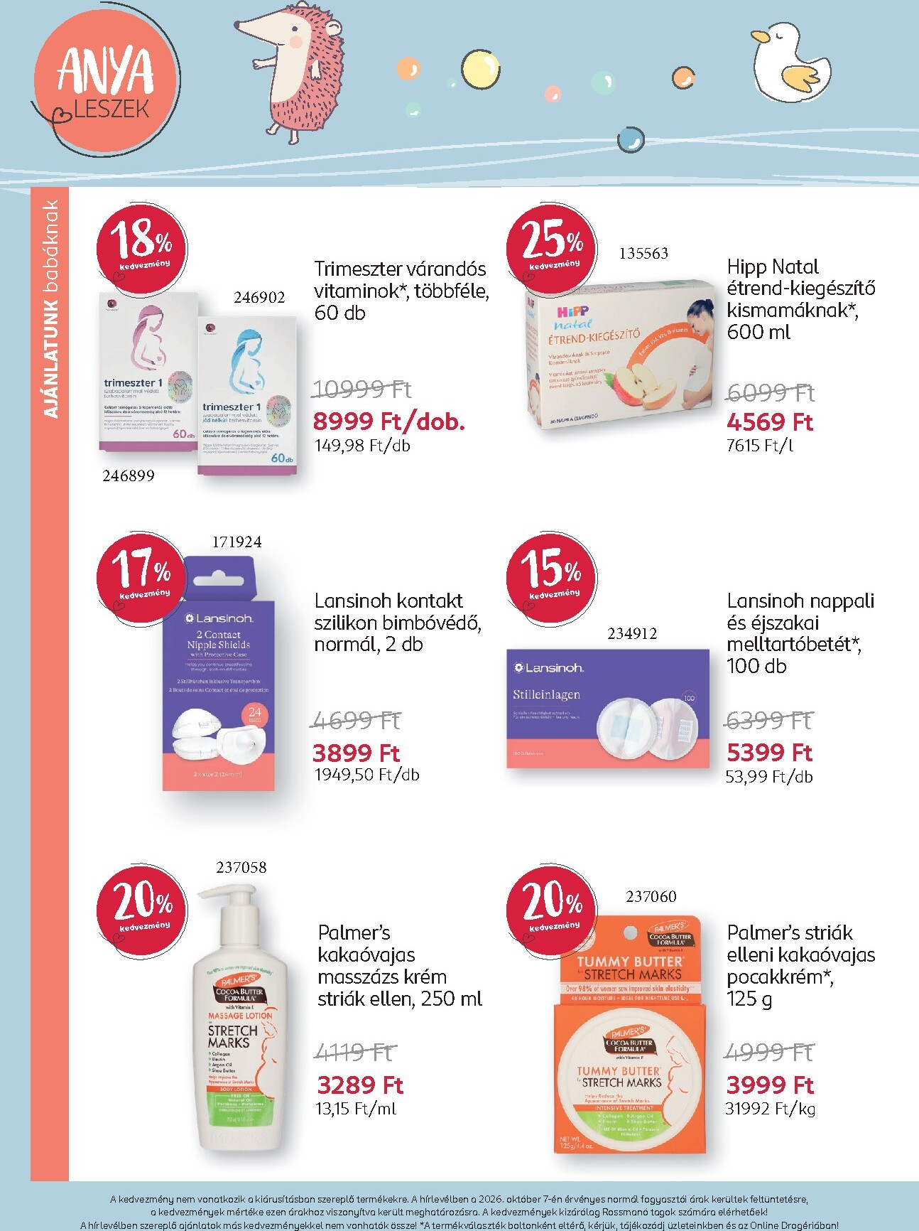 rossmann - Rossmann - Babaprogram hirdetmény a következő hétre hétfőtől 2026.10.12.-tól vasárnaptól 2026.11.08.-ig - page: 8