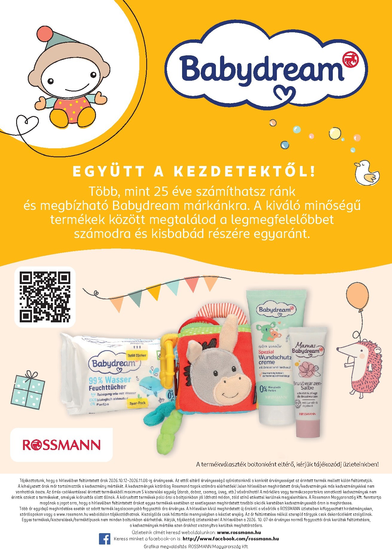 rossmann - Rossmann - Babaprogram hirdetmény a következő hétre hétfőtől 2026.10.12.-tól vasárnaptól 2026.11.08.-ig - page: 14