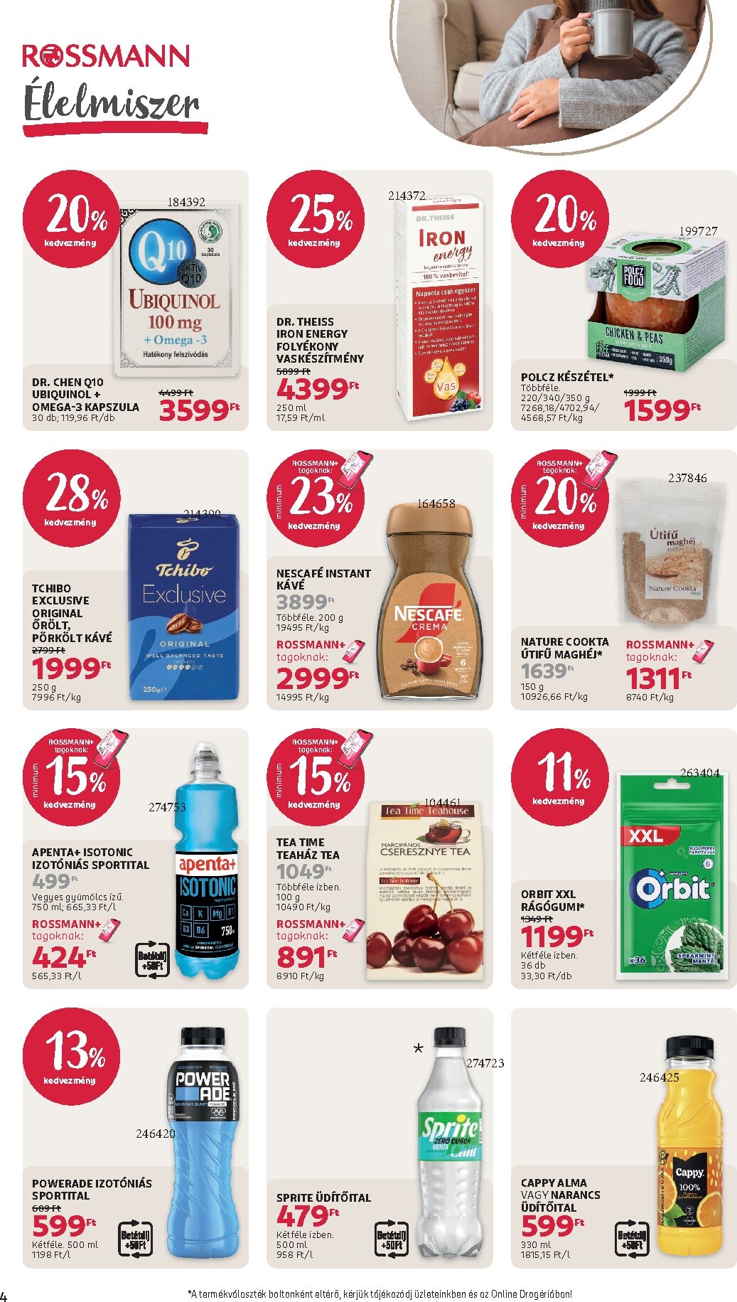 rossmann - Rossmann hirdetmény a következő hétre hétfőtől 2026.10.12.-tól vasárnaptól 2026.10.18.-ig - page: 4