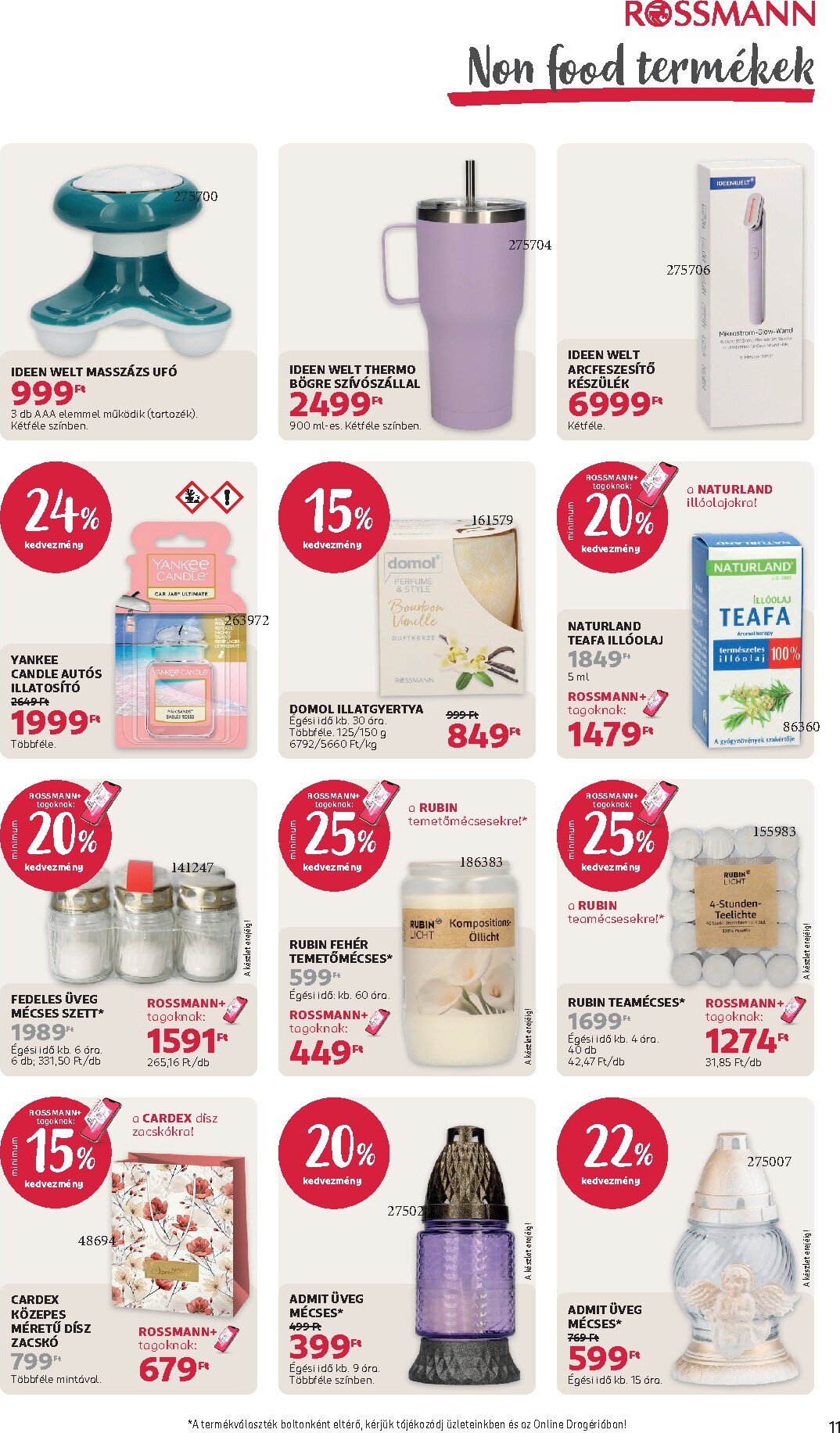 rossmann - Rossmann hirdetmény a következő hétre hétfőtől 2026.10.12.-tól vasárnaptól 2026.10.18.-ig - page: 13