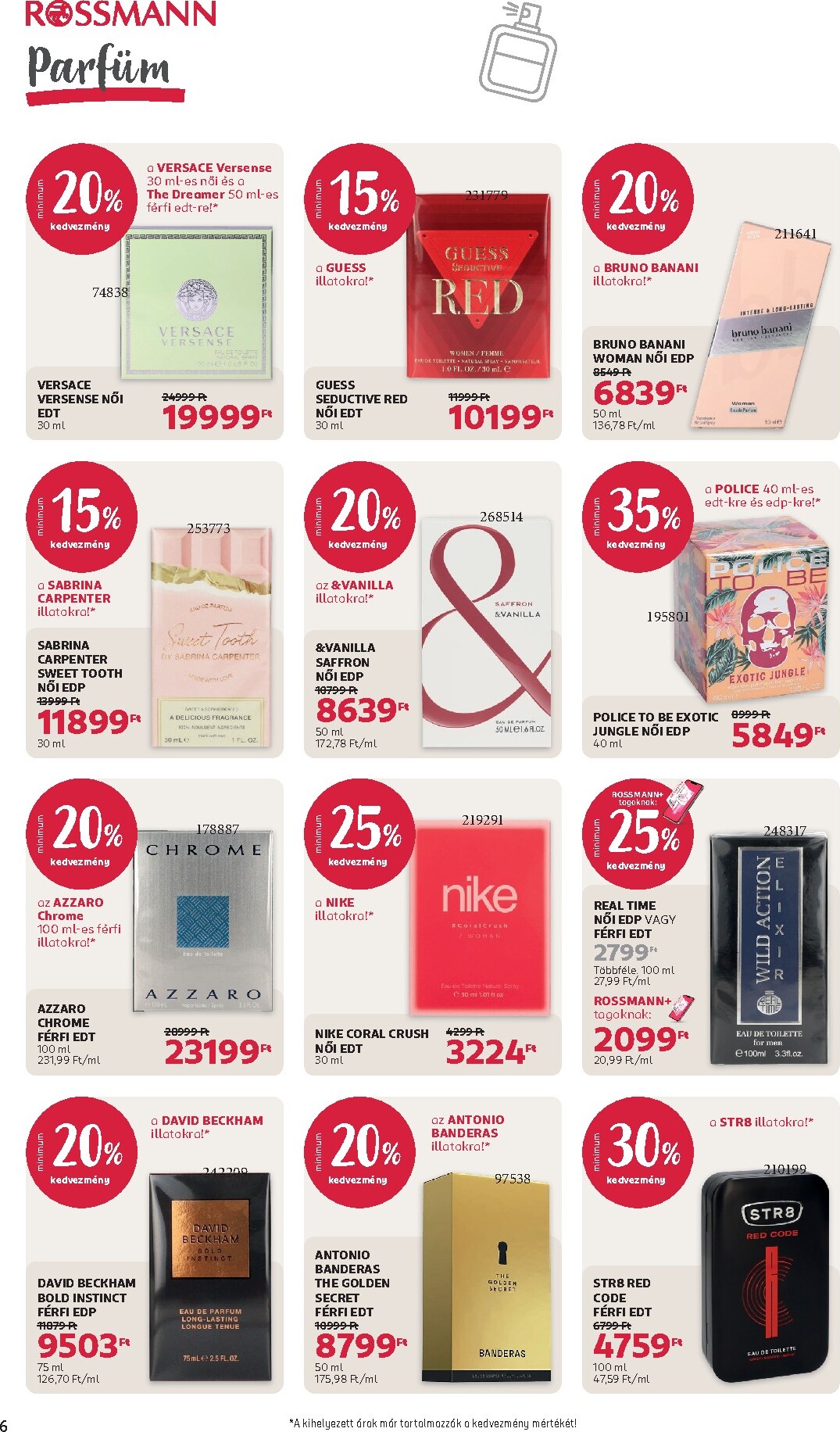 rossmann - Rossmann hirdetmény a következő hétre hétfőtől 2026.10.12.-tól vasárnaptól 2026.10.18.-ig - page: 8