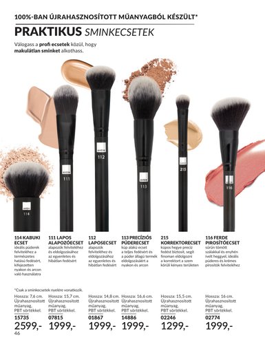 avon - Aktuális Avon szórólap érvényes hétfőtől 2026.06.01.-től keddtől 2026.06.30.-ig - page: 46