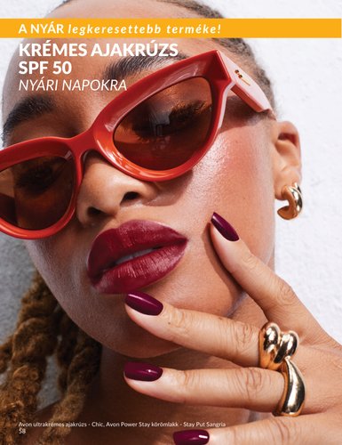 avon - Aktuális Avon szórólap érvényes hétfőtől 2026.06.01.-től keddtől 2026.06.30.-ig - page: 58