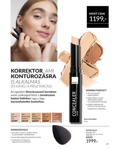 avon - Avon akciós újság, érvényes 09.01. - 09.30. - page: 47