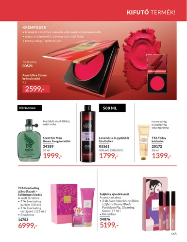 avon - Avon akciós újság, érvényes 09.01. - 09.30. - page: 165