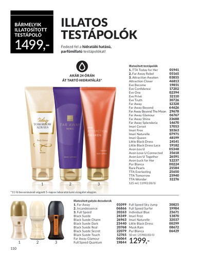 avon - Avon akciós újság, érvényes 09.01. - 09.30. - page: 110