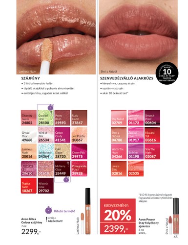 avon - Avon akciós újság, érvényes 09.01. - 09.30. - page: 65