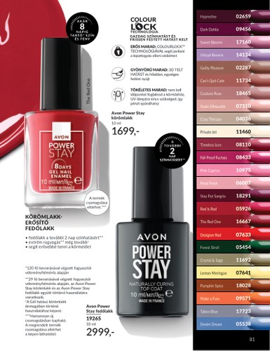 avon - Avon akciós újság, érvényes 09.01. - 09.30. - page: 81