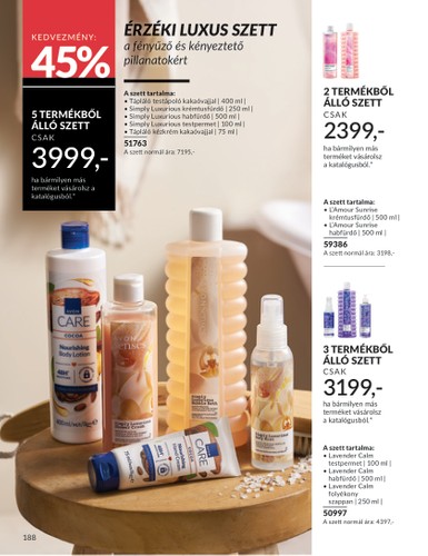 avon - Avon akciós újság, érvényes 09.01. - 09.30. - page: 188
