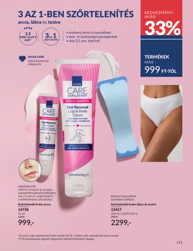 avon - Avon akciós újság, érvényes 09.01. - 09.30. - page: 173