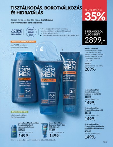 avon - Avon akciós újság, érvényes 09.01. - 09.30. - page: 185