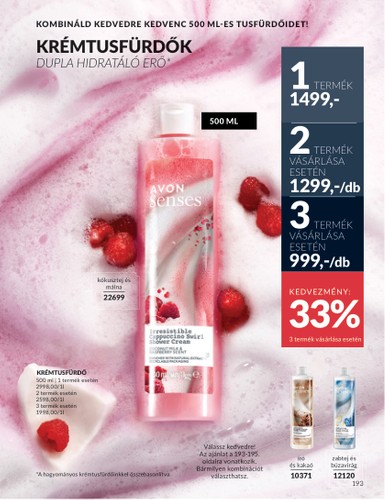 avon - Avon akciós újság, érvényes 09.01. - 09.30. - page: 193