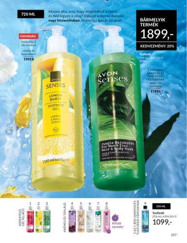 avon - Avon akciós újság, érvényes 09.01. - 09.30. - page: 197