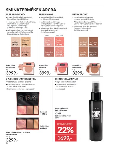 avon - Avon akciós újság, érvényes 10.01. - 10.31. - page: 76