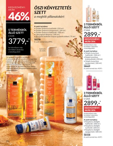 avon - Avon akciós újság, érvényes 10.01. - 10.31. - page: 206