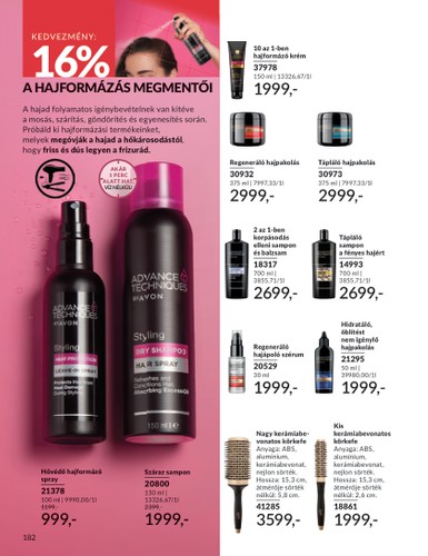 avon - Avon akciós újság, érvényes 10.01. - 10.31. - page: 182