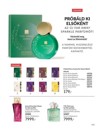 avon - Avon akciós újság, érvényes 10.01. - 10.31. - page: 113