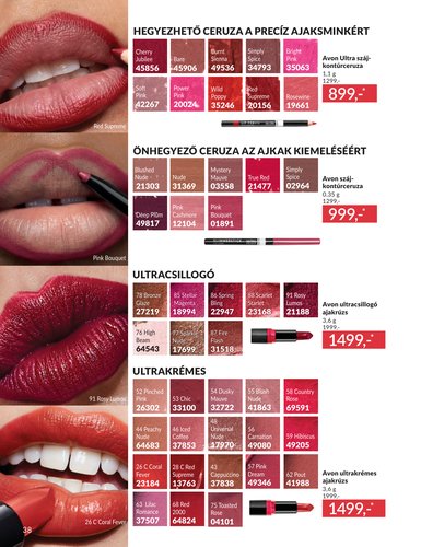 avon - Avon akciós újság, érvényes 2026.02.01. - 2026.02.28. - page: 38