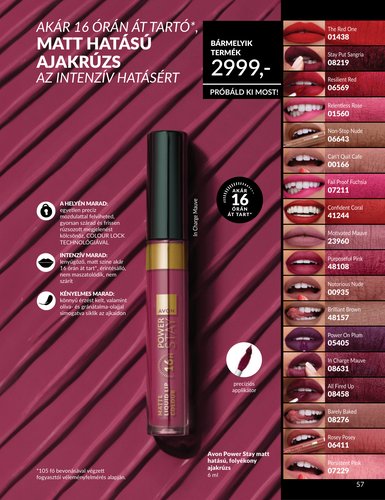 avon - Avon akciós újság, érvényes 2026.02.01. - 2026.02.28. - page: 57