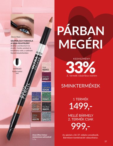 avon - Avon akciós újság, érvényes 2026.02.01. - 2026.02.28. - page: 37