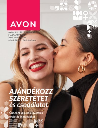 avon - Avon - Nőnapi katalógus akciós újság, érvényes 2026.02.01. - 2026.02.28.