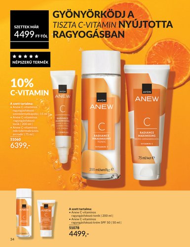 avon - Avon - Nőnapi katalógus akciós újság, érvényes 2026.02.01. - 2026.02.28. - page: 34